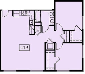 2 BR - 70% - 419
