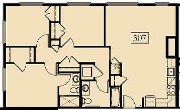 3 BR - 50% - 307