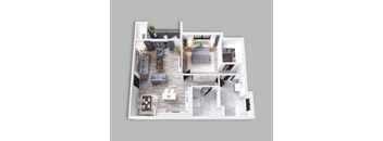 1 Bedroom, 1 Bathroom