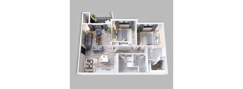 2 Bedrooms, 2 Bathrooms
