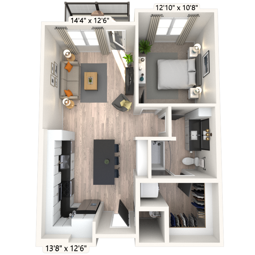 A4 1x1 740 SF-FP