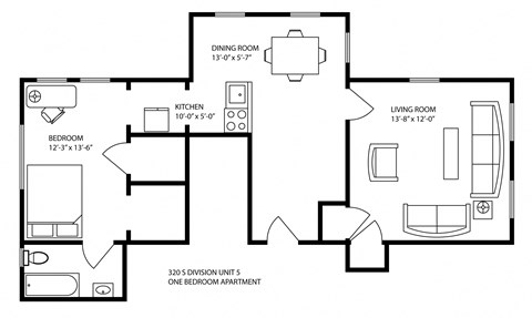 320 S. Division Studio-2 Beds Apartment for Rent - Photo Gallery 8