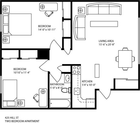 503 Hill 1-2 Beds Apartment for Rent - Photo Gallery 6