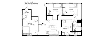 AUGUST-AUGUST 26/27 LEASE: 3 Bed Unit 2