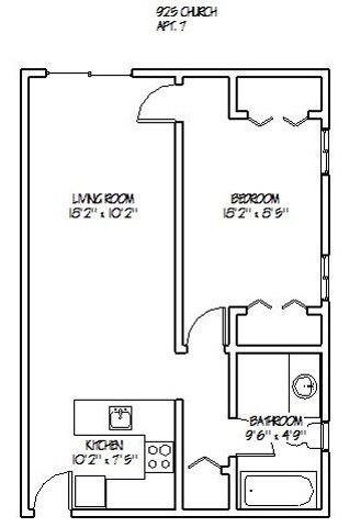 925 Church 1-2 Beds Apartment for Rent - Photo Gallery 7