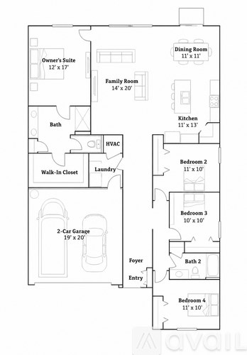 12312 Amber Waves Rd 4 Beds Apartment for Rent