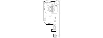 1 Rosebery - 1 Bed Plan B