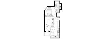 1 Rosebery - 1 Bed Plan E