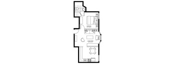 1 Rosebery - 1 Bed Plan H