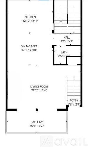 11151 Aberdeen St NE 3 Beds Townhouse for Rent - Photo gallery 3