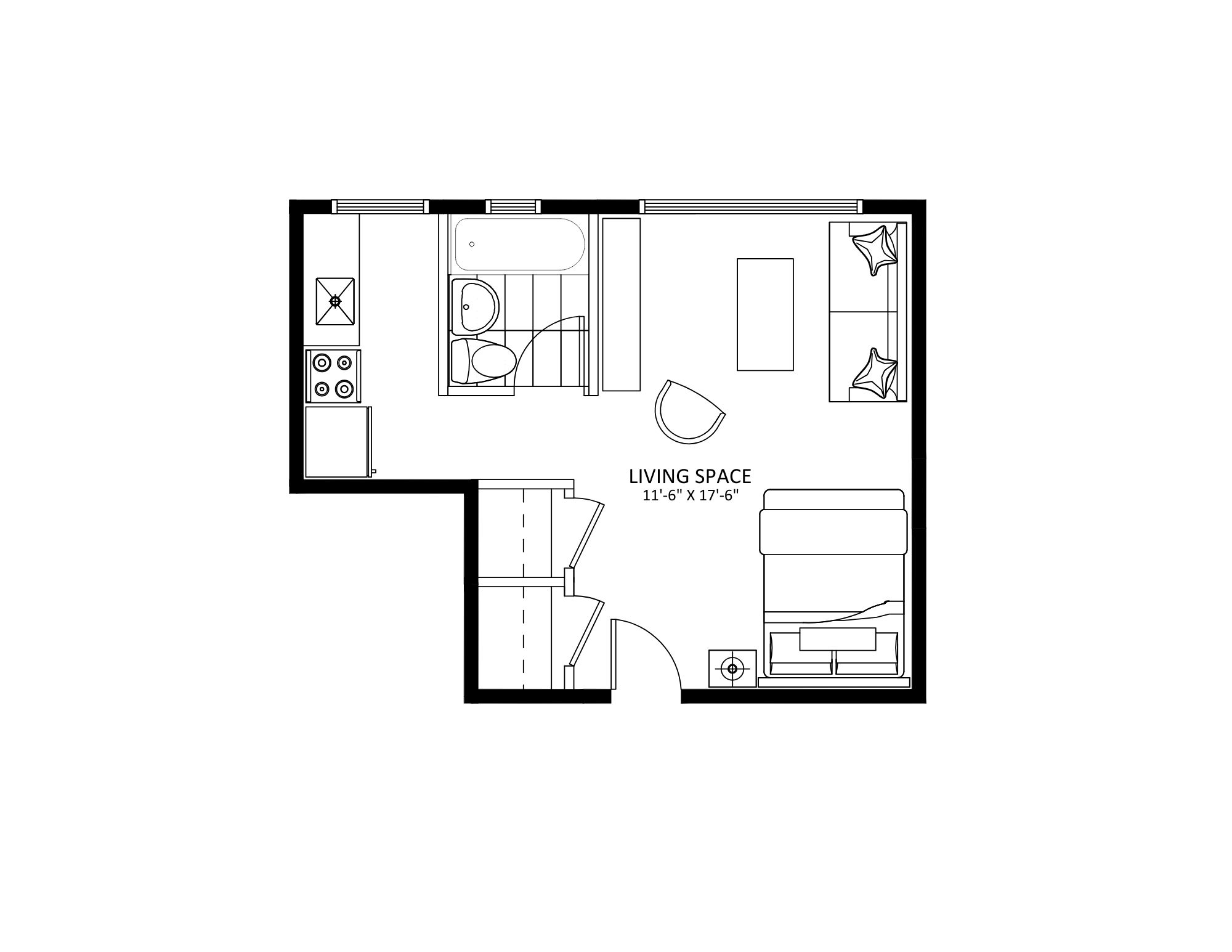 135 MacLaren - Studio Plan A
