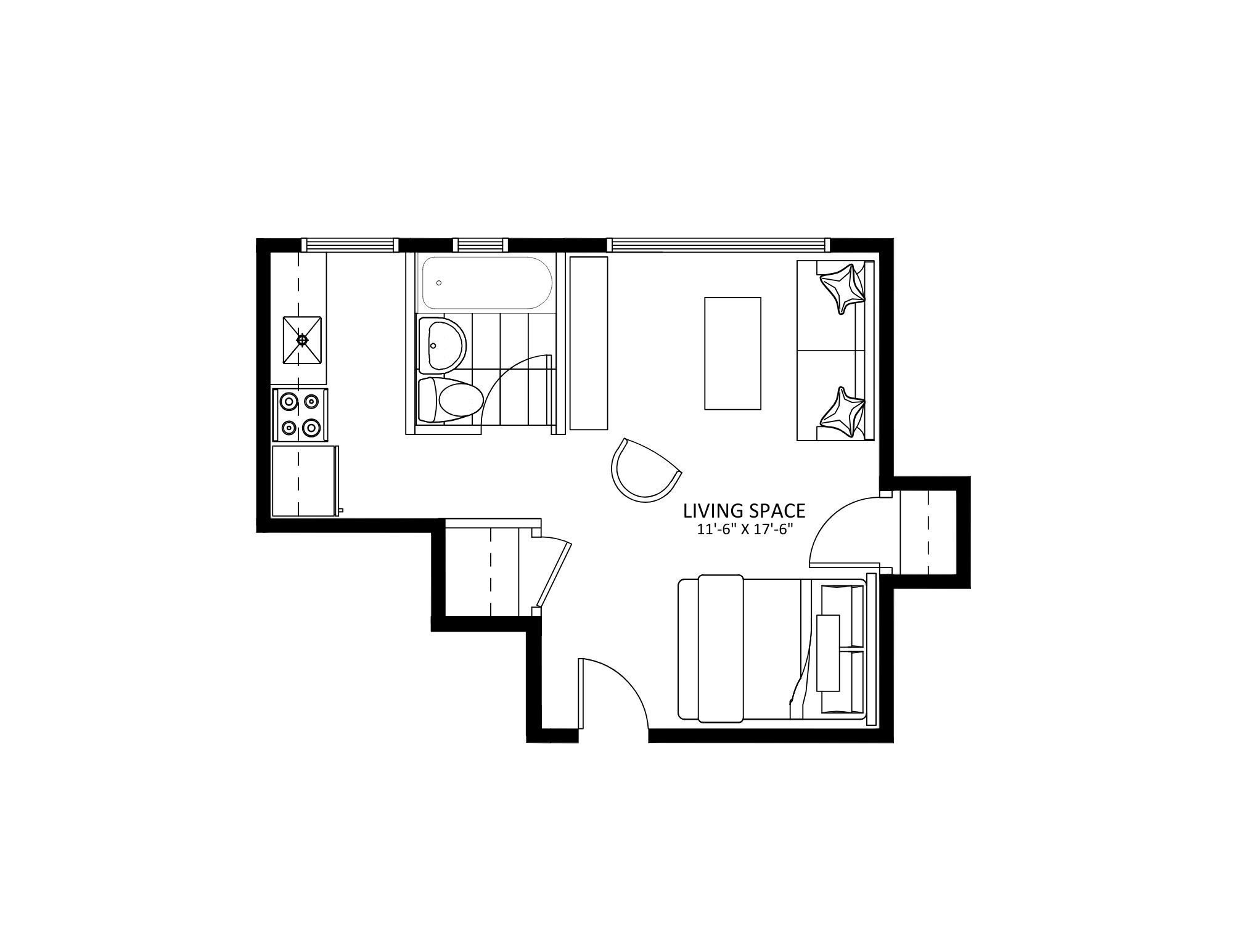 135 MacLaren - Studio Plan D