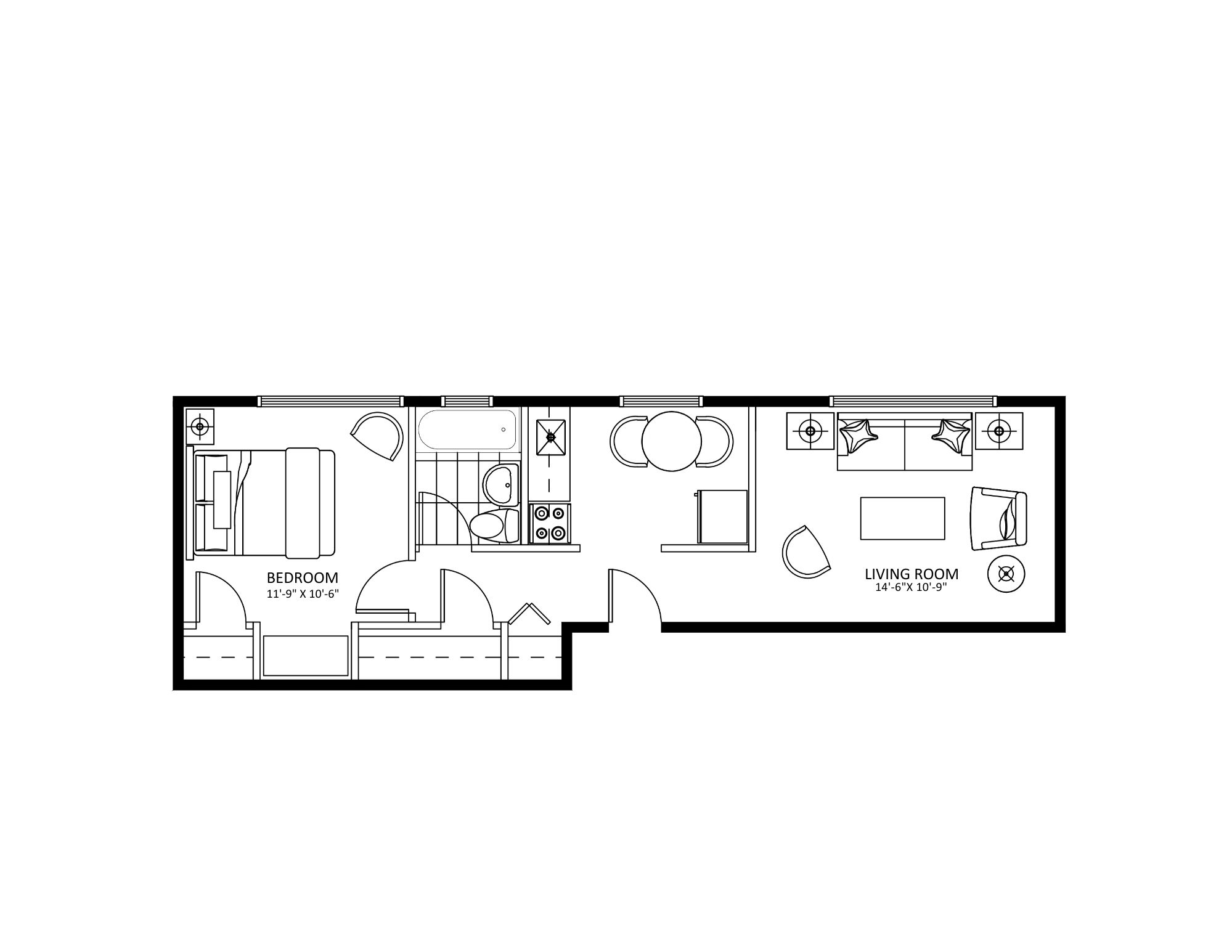 135 MacLaren - 1 Bed Plan D