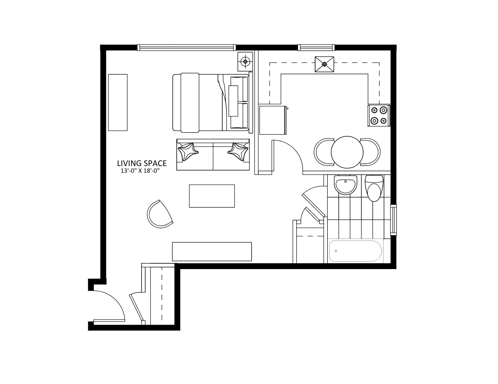 45 Somerset - Studio Plan B
