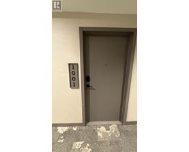 Door number 101 is on the left.