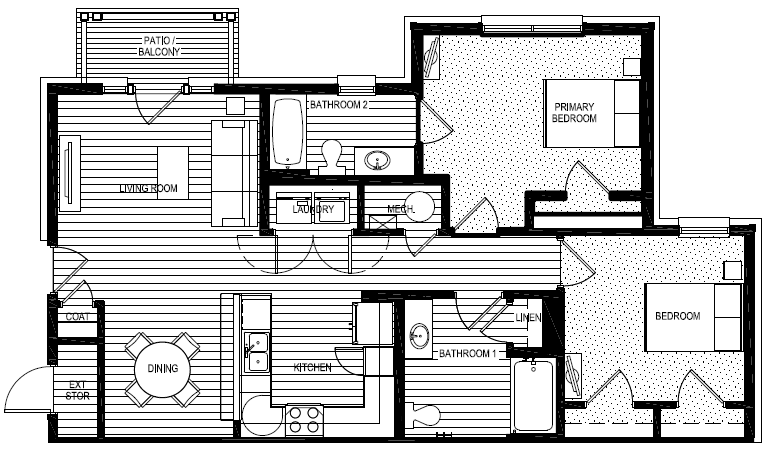 2 Bedroom