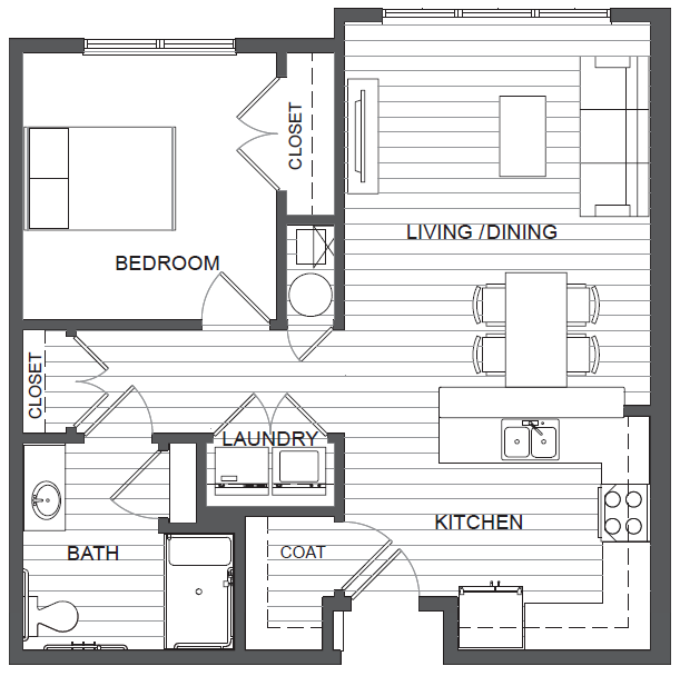 1 Bedroom
