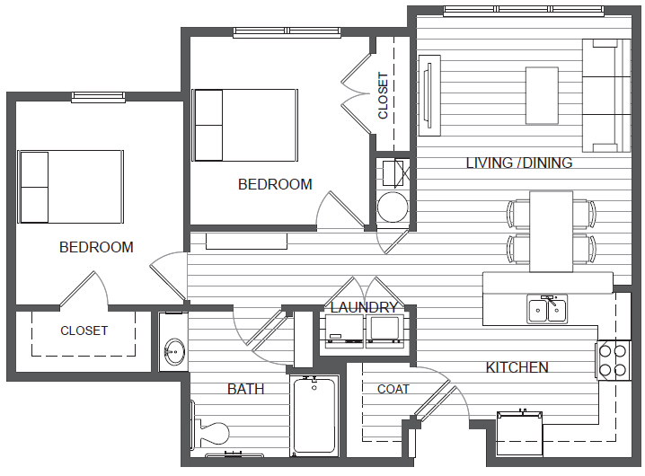 2 Bedroom