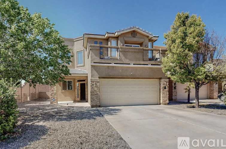 A modern two-story house with a garage is available for sale.