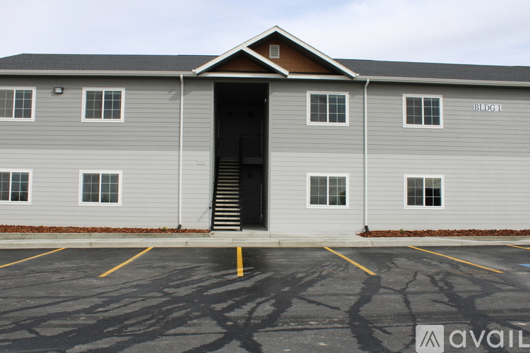 A grey building with the word "BRIDGE" on the side.