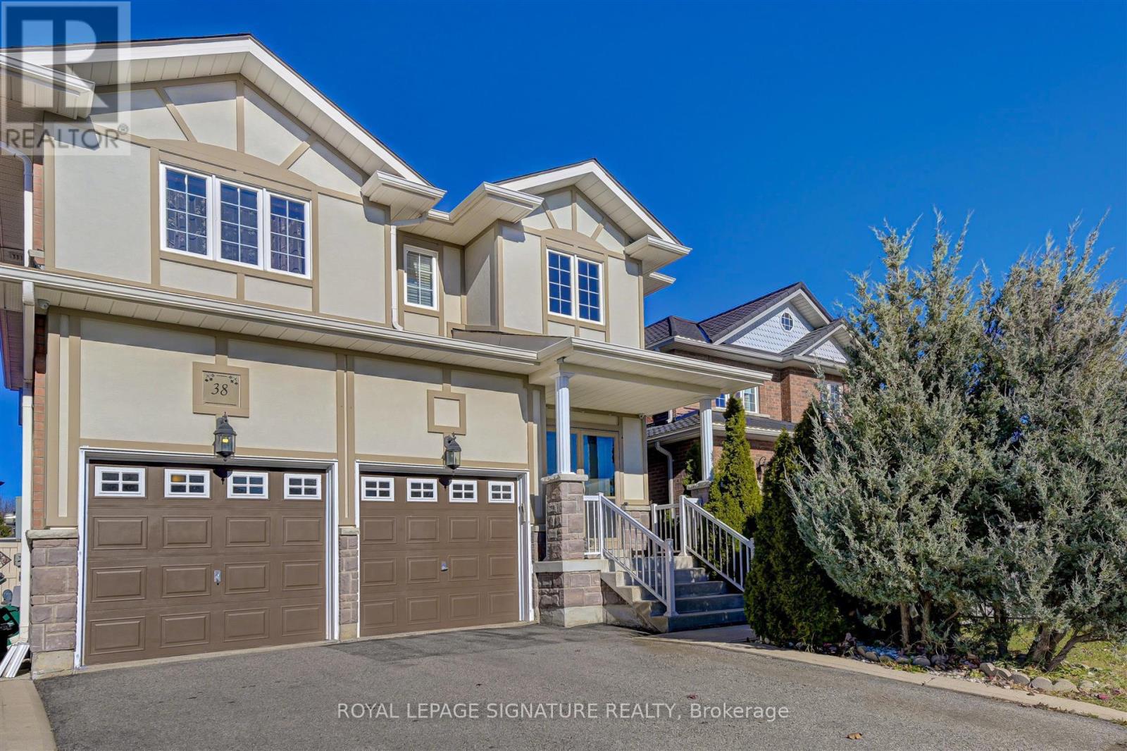 A two-story house with a garage is for sale in Brokerage.