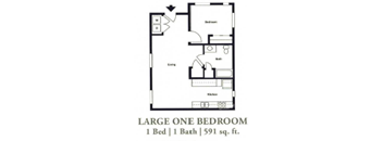 1 Bedroom 1 Bath