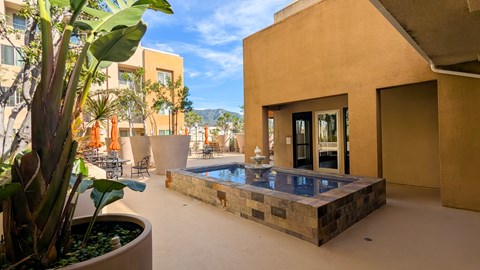 A modern house with a pool in the backyard.