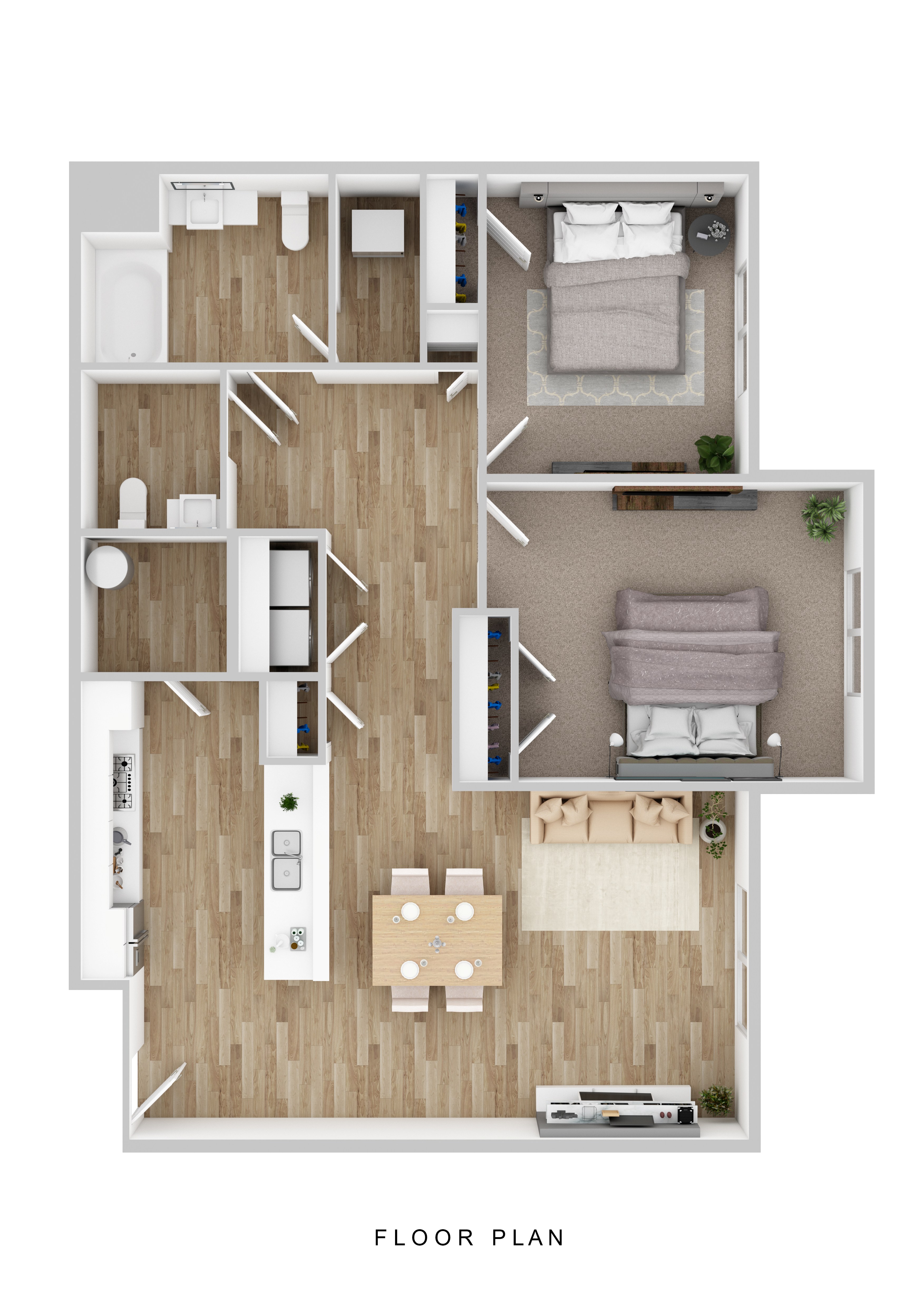 2 Bedroom