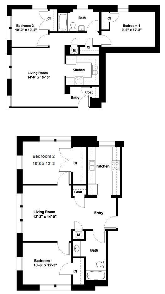 2 Bedroom