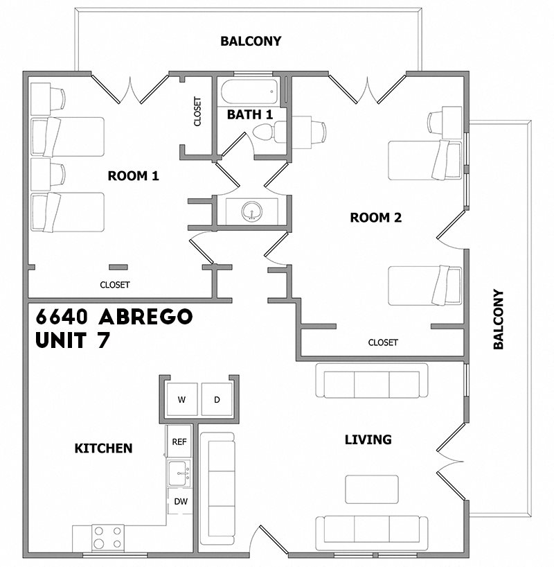 6640 Abrego Rd #7 6640 Abrego Rd #7