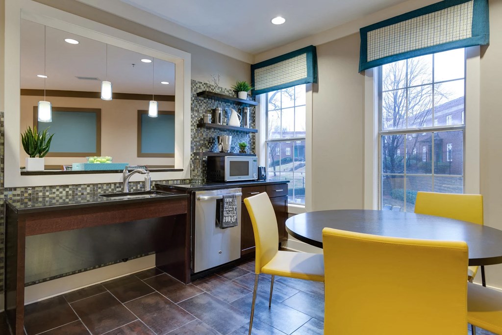 Luxury clubhouse at Centennial Place in Atlanta, Georgia