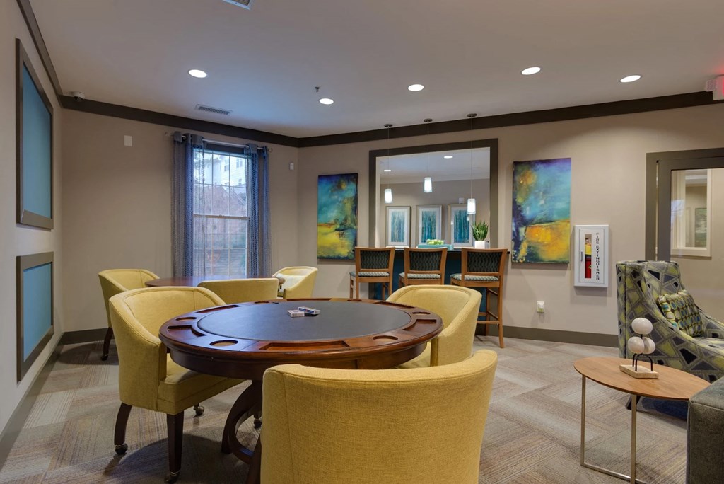 Luxury clubhouse at Centennial Place in Atlanta, Georgia