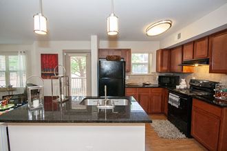 Large Kitchen with island at Centennial Place in Atlanta, Georgia - Photo Gallery 5