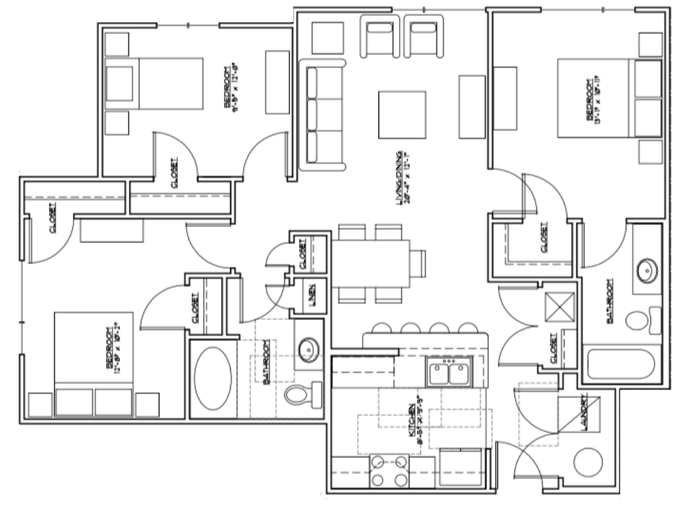 3 Bedroom (The Olympus)