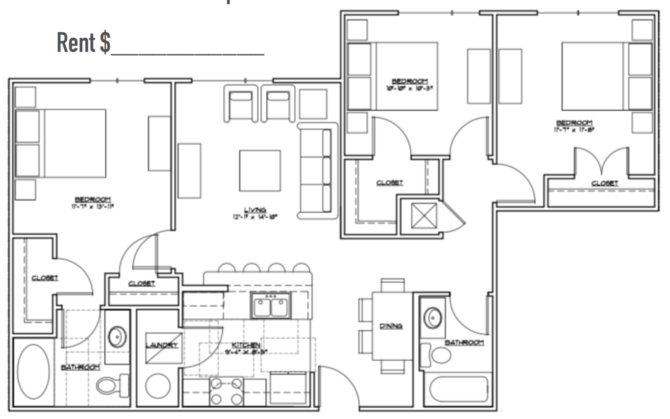 3 Bedroom (The Denali)