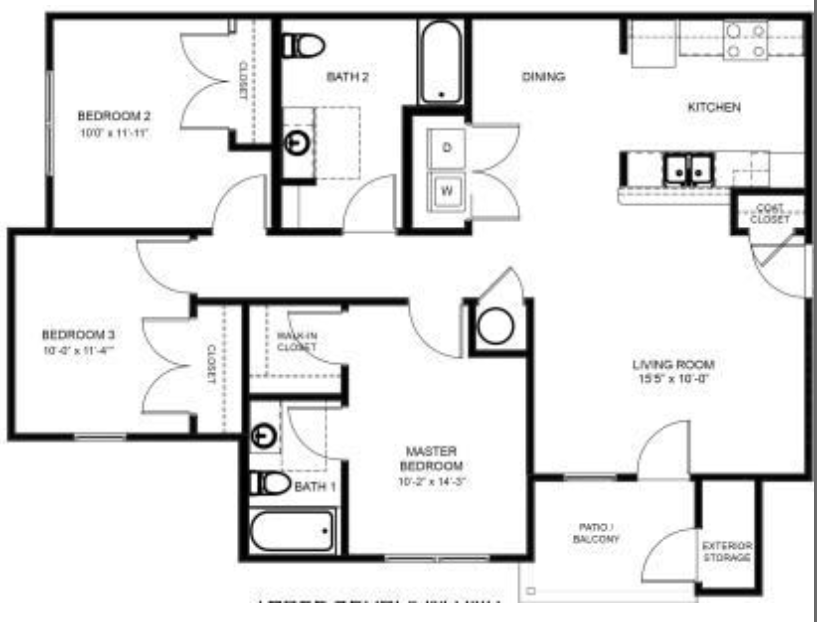 3 Bedroom