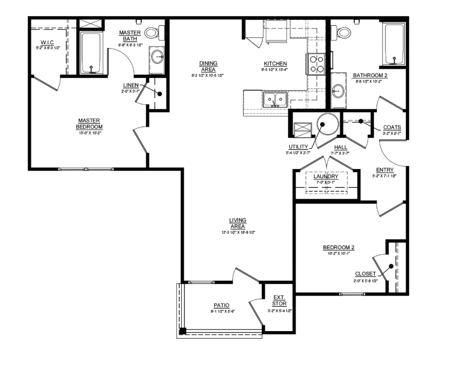 2 Bedroom