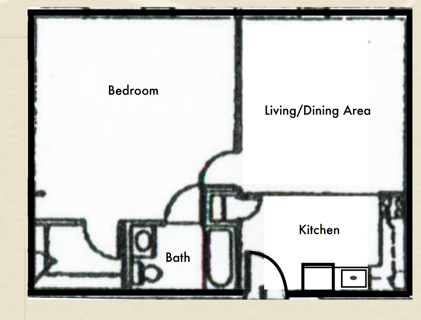 1 Bedroom B