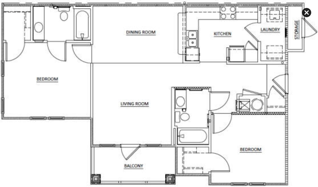 2 Bedroom