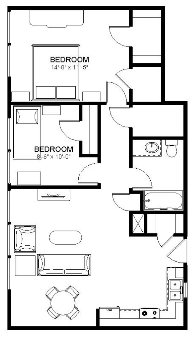 2 Bedroom