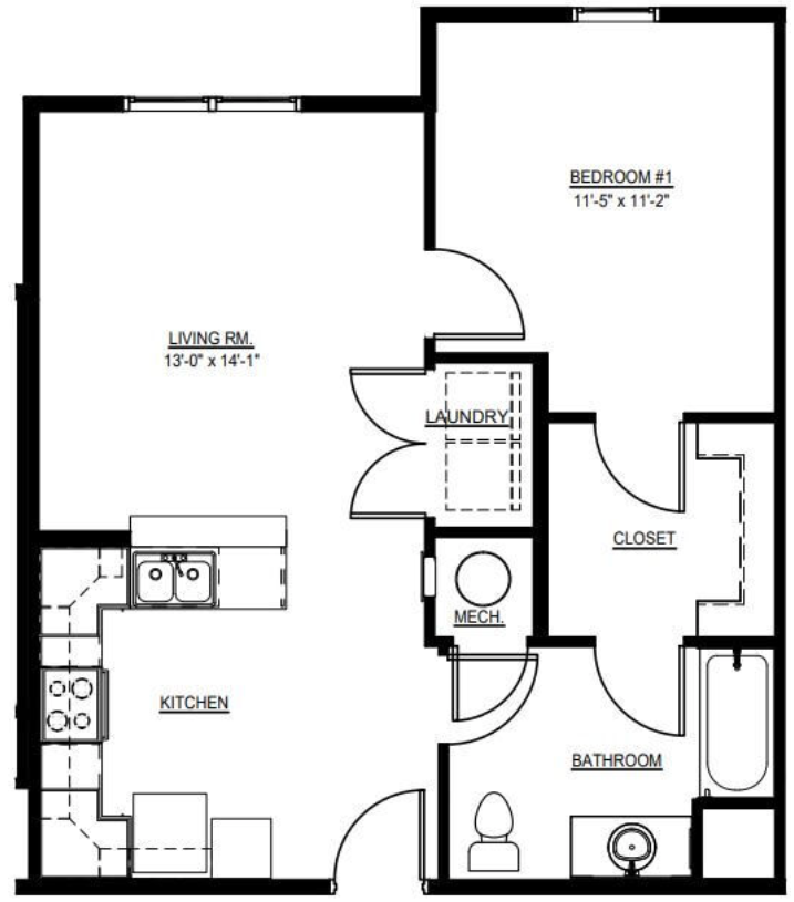 1 Bedroom