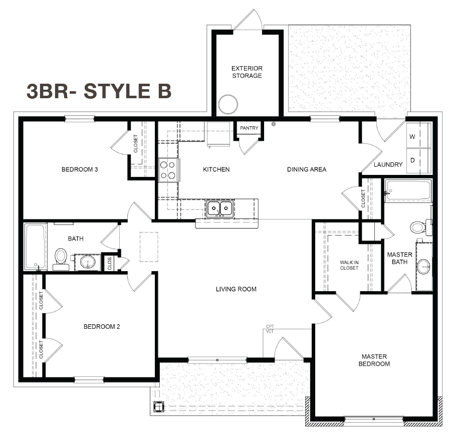 3 Bedroom (B)