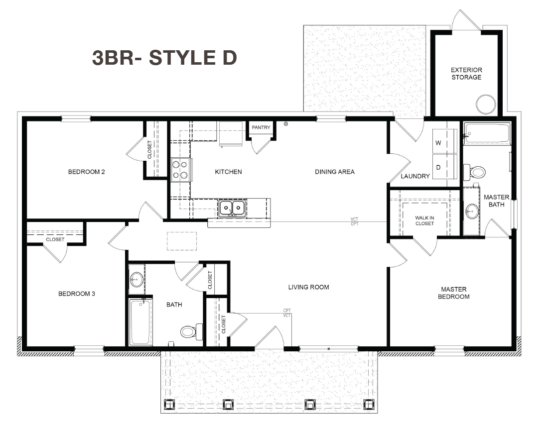 3 Bedroom (D)