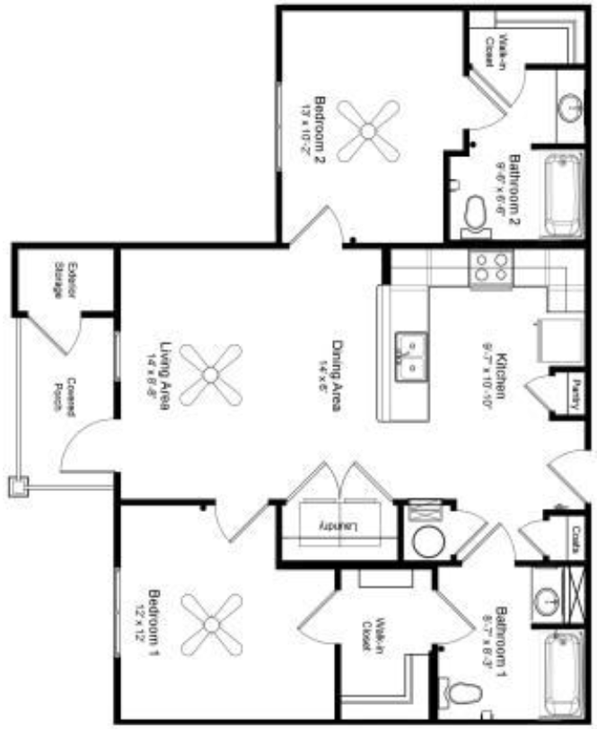2  Bedroom