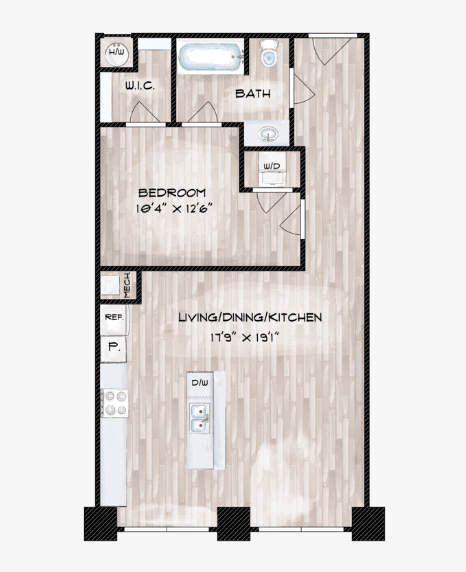 1 Bed D