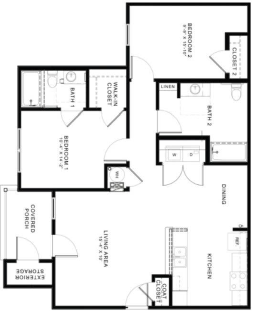 2 Bedroom