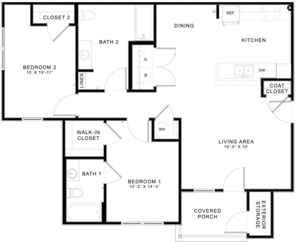 2 Bedroom
