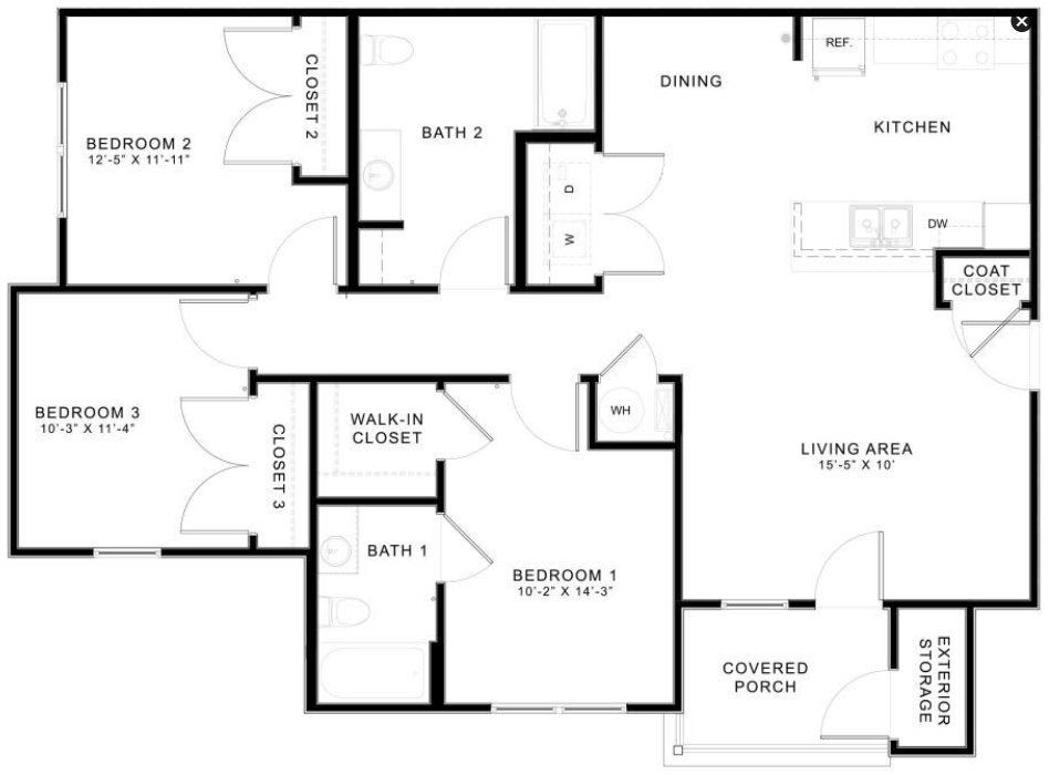 3 Bedroom