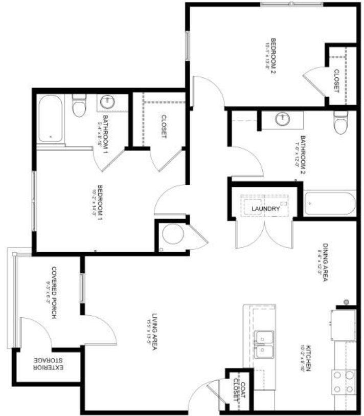 2 Bedroom