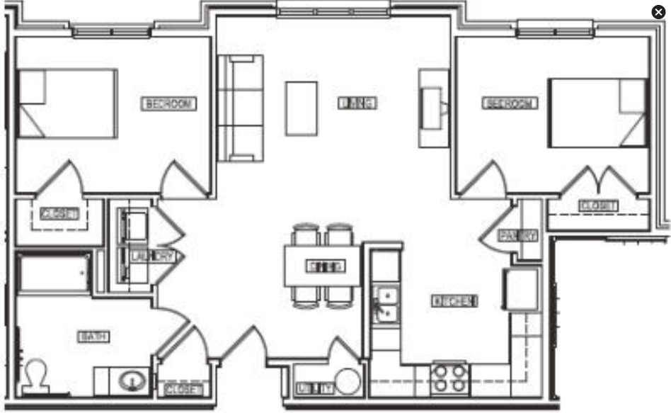 2 Bedroom